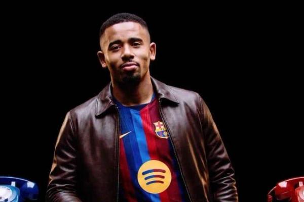 Penyerang baru Barcelona, Gabriel Jesus (Foto: fcbarcelona.com) 