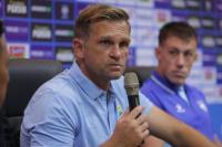Pelatih Persib Bandung, Igor Tolic melakukan konferensi pers usai pertandingan melawan Manila Digger (Foto: Persib Bandung)