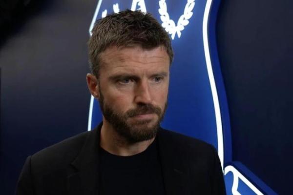 Manajer Manchester United, Michael Carrick usai laga melawan Everton yang berakhir imbang pada Minggu (6/9) malam WIB (Foto: manutd.com) 