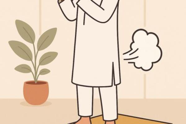 Ilustrasi kentut 