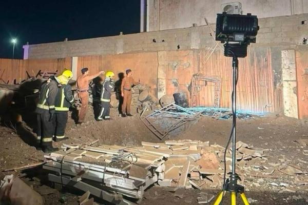 Foto kerusakan akibat serangan Houthi di selatan Arab Saudi pada hari Selasa. (Foto AN) 