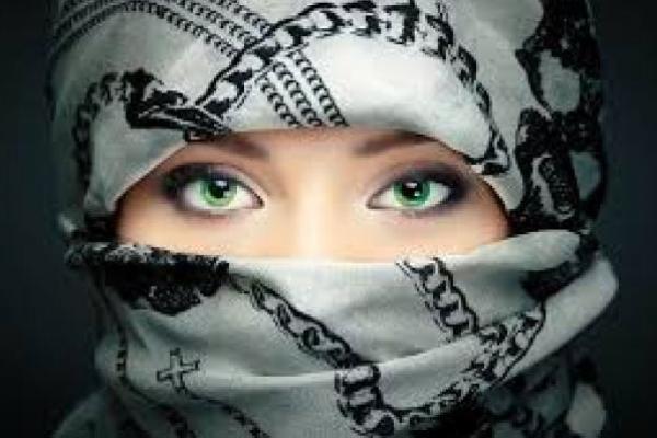 Ilustrasi foto wanita muslimah 