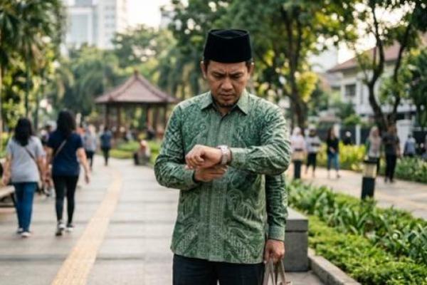Ilustrasi cemas karena terlambat 