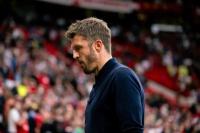 Manajer Manchester United, Michael Carrick usai laga melawan Manchester City di Old Trafford pada Senin (14/9) malam WIB (Foto: manutd.com)