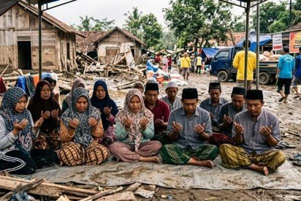 Ilustrasi berdoa ketika tertimpa musibah 
