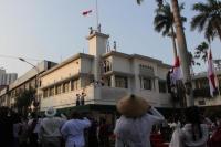 Ilustrasi - Drama kolosal perobekan bendera Belanda (Foto: Ant Foto/DIDIK SUHARTONO)