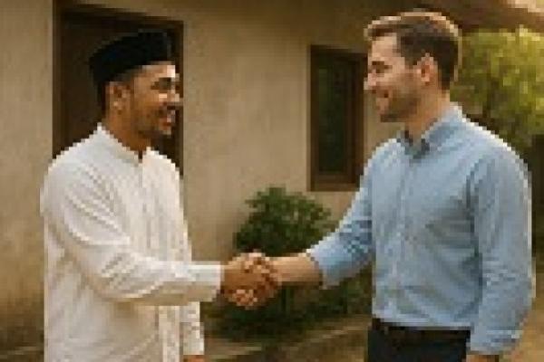 Ilustrasi muslim dan non muslim 