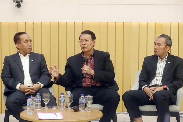 Diskusi Dialektika Demokrasi bertema Kapal Penumpang Tenggelam Lagi: Bagaimana Solusinya? di Kompleks Parlemen, Senayan, Jakarta, Selasa (22/9/2026). Foto: elvis/kwp/katakini 