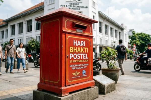 Ilustrasi - Hari Bhakti Pos dan Telekomunikasi setiap 27 September (Foto: Gemini AI) 