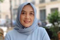 Pengamat Pendidikan, Perempuan anak Anak dari Swarna Dwipa Institute (SDI) Febby Lintang. Foto: sdi/katakini