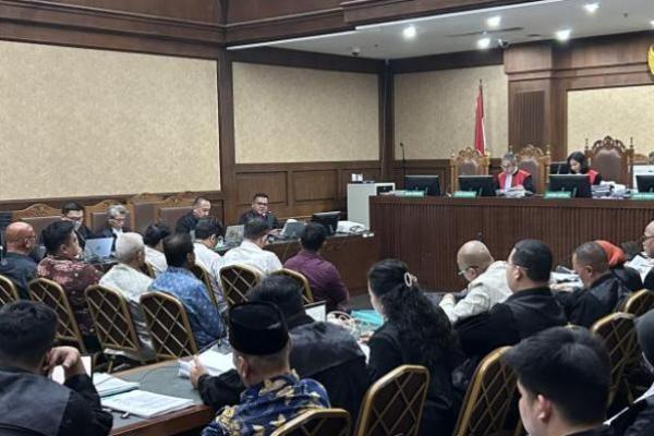 Suasana sidang perkara dugaan korupsi kuota haji pada Kamis, 1 Oktober 2026. 