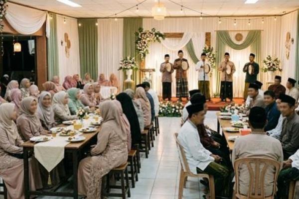 Ilustrasi walimah pernikahan 