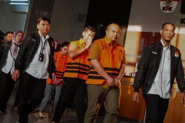 KPK tetapkan lima tersangka korupsi dana siap pakai kebencanaan di BNPB. (Dok KPK) 
