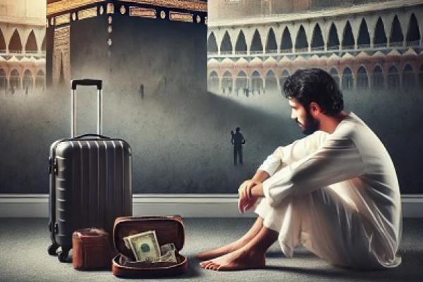 Ilustrasi tertunda umrah dan haji 