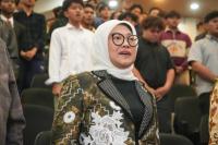 Anggota Badan Pengkajian MPR RI, Dr. Hj. Ida Fauziyah di Ruang Teater Lantai 2 kampus UIN Syarif Hidayatullah Jakarta, Tangerang Selatan, Banten, Rabu (Foto: Humas MPR)