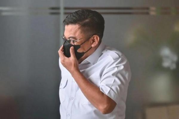 Pejabat pada Direktorat Jenderal Bea dan Cukai, Ahmad Dedi alias Dedi Congor. (Foto: ANTARA FOTO/Fakhri Hermansyah/tom) 