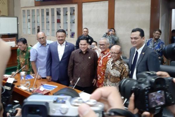 Panja Jiwasraya Komisi VI DPR Gelar Rapat Tertutup dengan Menteri BUMN
