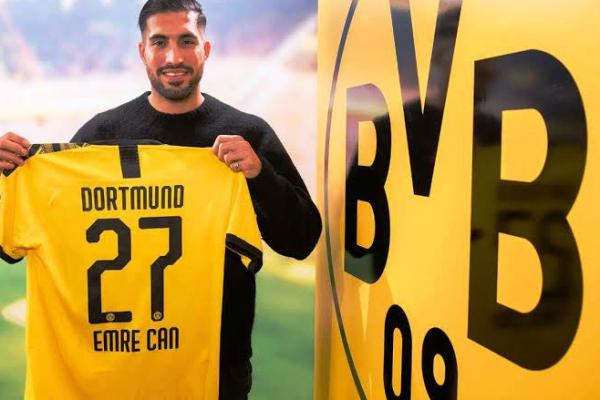 Terdepak di Juventus, Emre Can Pindah ke Dortmund
