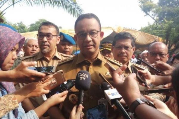  Daripada Rapat dengan DPR, Anies  Pilih `Blusukan` di Kawasan Banjir 