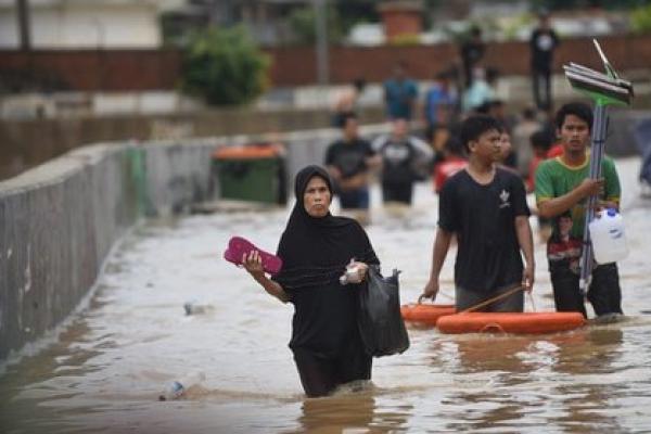 Selasa Pagi, Banjir Rendam 17 Titik di Jakarta