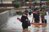 Senin Pagi, Lokasi Banjir Jakarta Berada di 91 RT