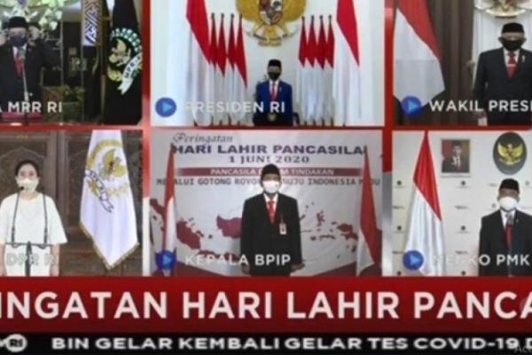  Hari Lahir Pancasila, Jokowi:  Indonesia Harus Jadi Bangsa Pemenang