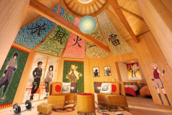 Di Hotel Ini, Pengunjung Masuk Dalam Dunia Naruto