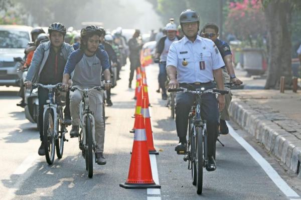  Revisi Aturan, Anies Akan Jadikan Sepeda Alat Transportasi