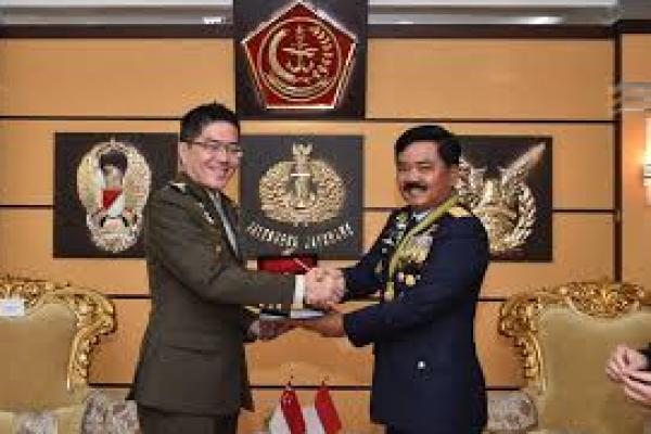 Kerja sama pertahanan Pilar Penting Hubungan Indonesia-Singapura