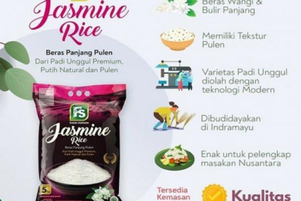   Sapa Pasar Premium, Ini Keunggulan Beras Jasmine Food Station