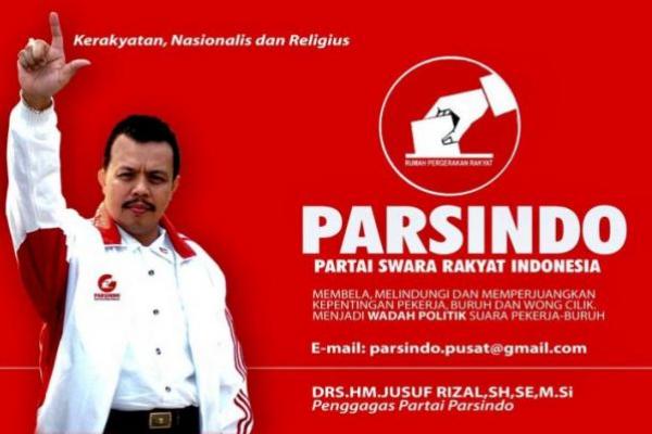 Resmi Berdiri, Parsindo Bersama Pekerja dan Buruh Siap Ikut Pemilu 2024