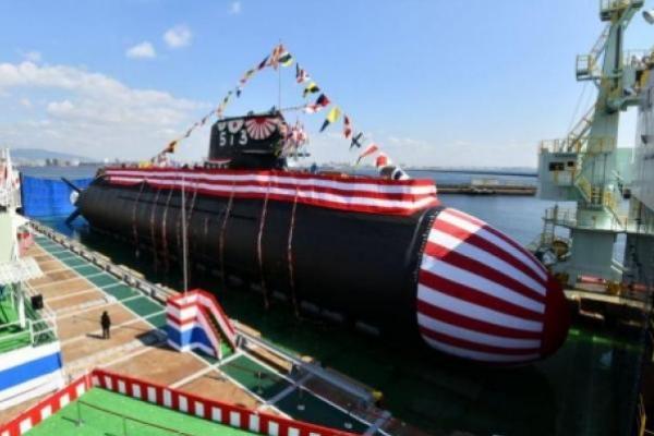 Jepang Luncurkan Kapal Selam Berbaterai Isi Ulang