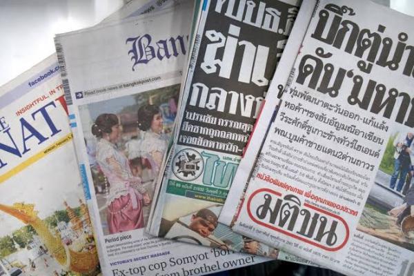 Media Thailand Bantah Distorsi Berita Demo Anti-Pemerintah