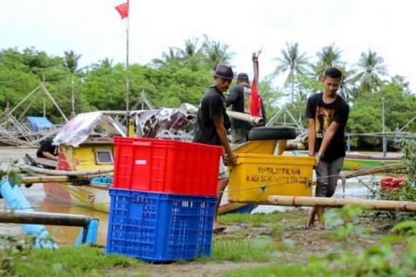 Nelayan Sukabumu Bisa Bernafas Legah saat Paceklik Ikan karena Adanya Gudang Beku