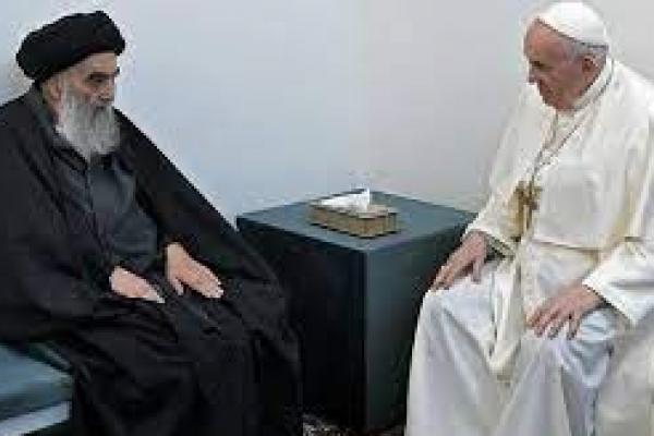 Paus Bertemu Dengan Ulama Syiah Irak Sistani