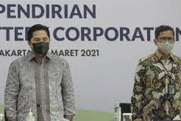 Indonesia Resmikan Holding Perusahaan Baterai Kendaraan Listrik