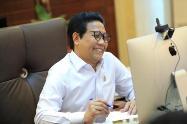 Hadiri Rakor Secara Virtual, Gus Menteri Laporkan Langkah Kemendes PDTT Laksanakan PPKM Mikro