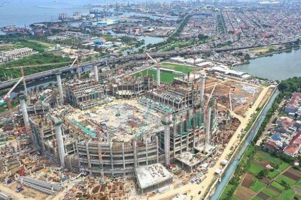  Pembangunan Stadion Internasional Jakarta Capai 54%