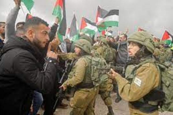 3 Warga Palestina Terluka Dalam bentrokan Dengan Tentara Israel di Tepi Barat