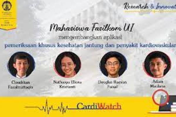 "CardiWatch" Aplikasi Dari Mahasiswa UI Untuk Periksa Kesehatan Jantung dan Kardiovaskular