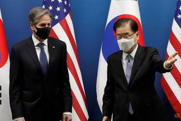 AS-Korea Selatan Tegaskan Kembali Kerja Sama Menuju Denuklirisasi Semenanjung Korea