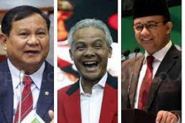LSI Denny JA: Prabowo Subianto Peringkat Tertinggi Capres 2024
