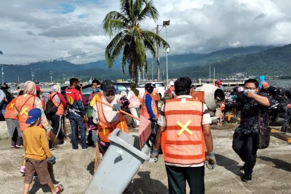 Kemenhub Gelar Padat Karya di Tiga Kantor Pelabuhan Sulsel