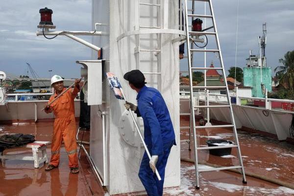 Meriahkan Harhubnas, Distrik Navigasi Palembang Gelar Geberkan Man