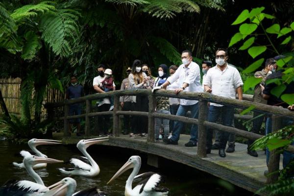 Kunjungi Tasta Tabanan Wildlife Park, Bamsoet Dukung Konservasi Flora Fauna