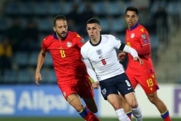 Inggris Berhasil Amankan Tiket Piala Dunia Pasca Menaklukan Andorra