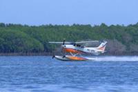 API Banyuwangi Luncurkan Pesawat Latih Seaplane Cessna 172 SP