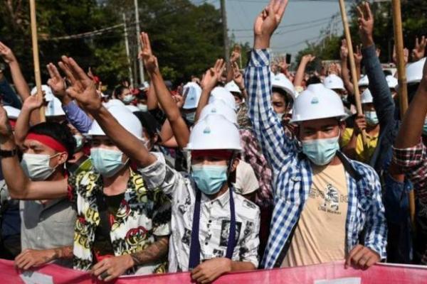 Sebanyak 5.000 Demonstran Kudeta Militer Dibebaskan Pemerintah Myanmar