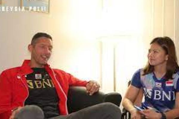 Mantan Pesepakbola Marco Materazzi Idolakan Greysia Polii