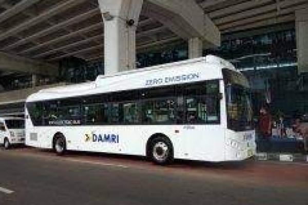 Kemenhub Dukung Uji Coba Bus Listrik Damri di Bandara Soekarno-Hatta